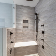 Custom Built Luxury Home in Manchester, VT shower